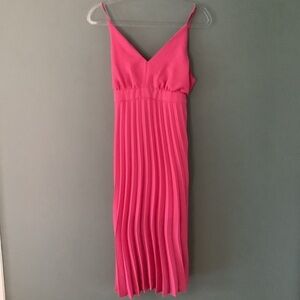 Jessica Simpson Hot Pink V-Neck Dress Size XL New